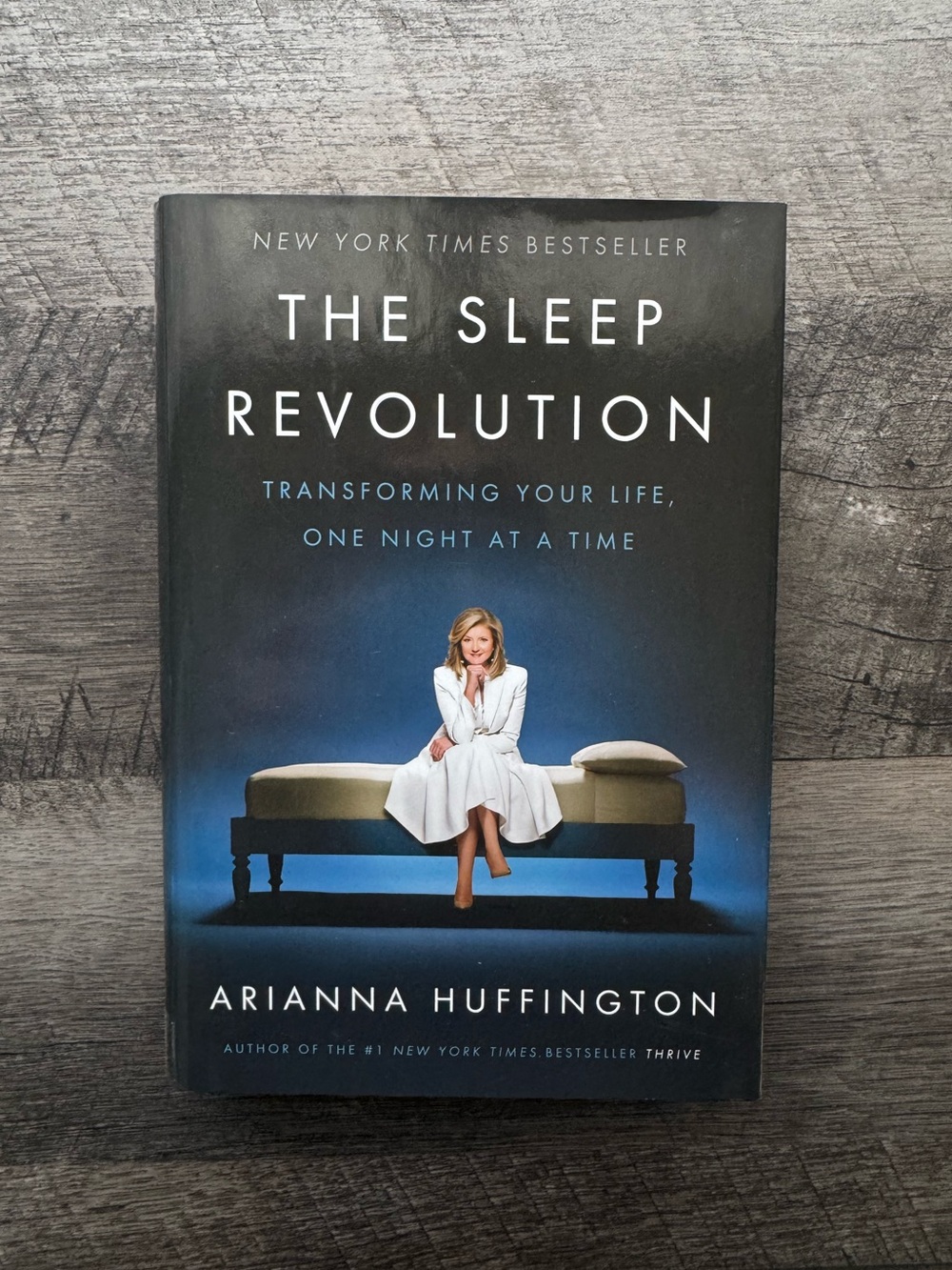 The Sleep Revolution by Arianna Huffington Hardcover Book